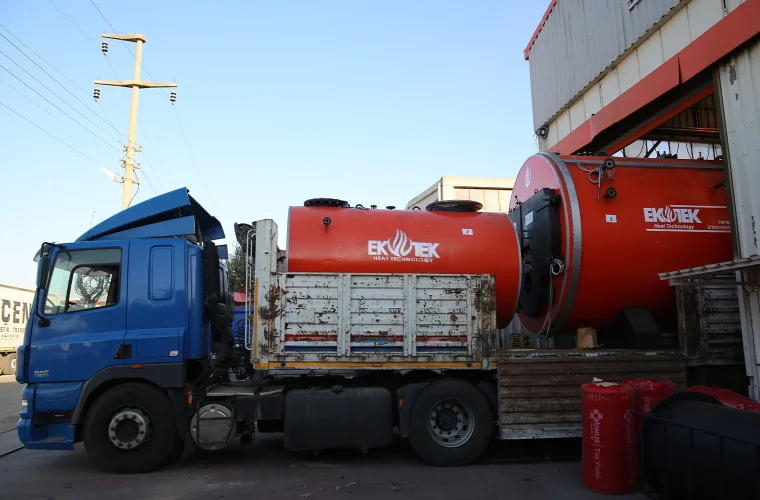 5000 Kg/h caldera de vapor de exportación a Irak Fotos 1002