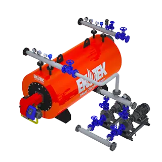 Serie Fénix - Caldera de Aceite Térmico de Combustible Líquido/Gas