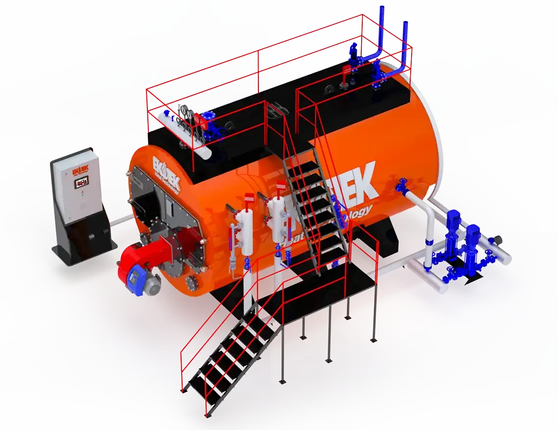 Fırtına Serisi - Sıvı Gaz Yakıtlı Buhar Kazanı