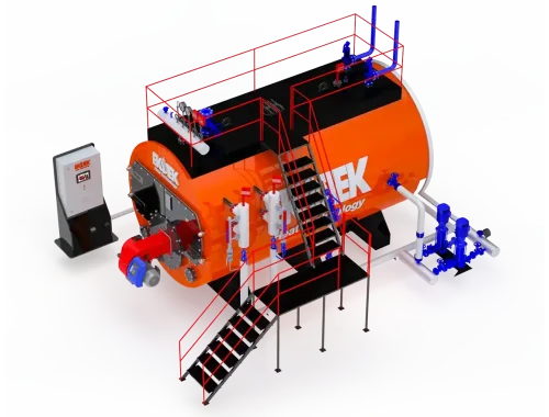 Fırtına X Serisi - Çift Külhanlı Buhar Kazanı