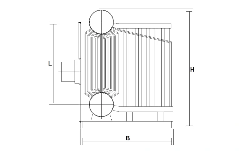 Série puissante - chaudières à vapeur à gaz liquide Images